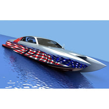 Load image into Gallery viewer, Jeep USA Flag Car Wrap, Jeep USA Flag Car Decal, Jeep USA Flag Car Sticker, Jeep American Flag Car Graphics, 3D USA Flag Racing Stripes Vinyl Decal