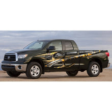 Load image into Gallery viewer, 3D Tribal Truck Wrap, Tribal Truck Graphics, Tribal Truck Side Full Color Vinyl Sticker, Tribal Truck Vinyl Side Graphics, Tribal Car Sticker