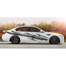 Load image into Gallery viewer, Tribal Car Vinyl Wrap, Tribal Car Decal, Tribal Car Sticker, Tribal Car Graphics, Tribal Racing Stripes Vinyl Decal