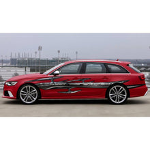 Load image into Gallery viewer, Tribal Car Vinyl Wrap, Tribal Car Decal, Tribal Car Sticker, Tribal Car Graphics, Tribal Racing Stripes Vinyl Decal