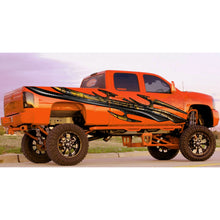 Load image into Gallery viewer, Carbon Fiber Look Racing Stripes Truck Wrap, Racing Stripes Truck Graphics