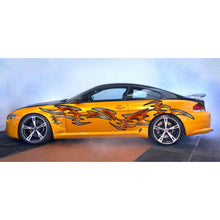 Load image into Gallery viewer, Tribal Car Wrap, Tribal Car Decal, 3D Tribal Car Sticker, 3D Tribal Car Graphics, 3D Tribal Racing Stripes Vinyl Decal