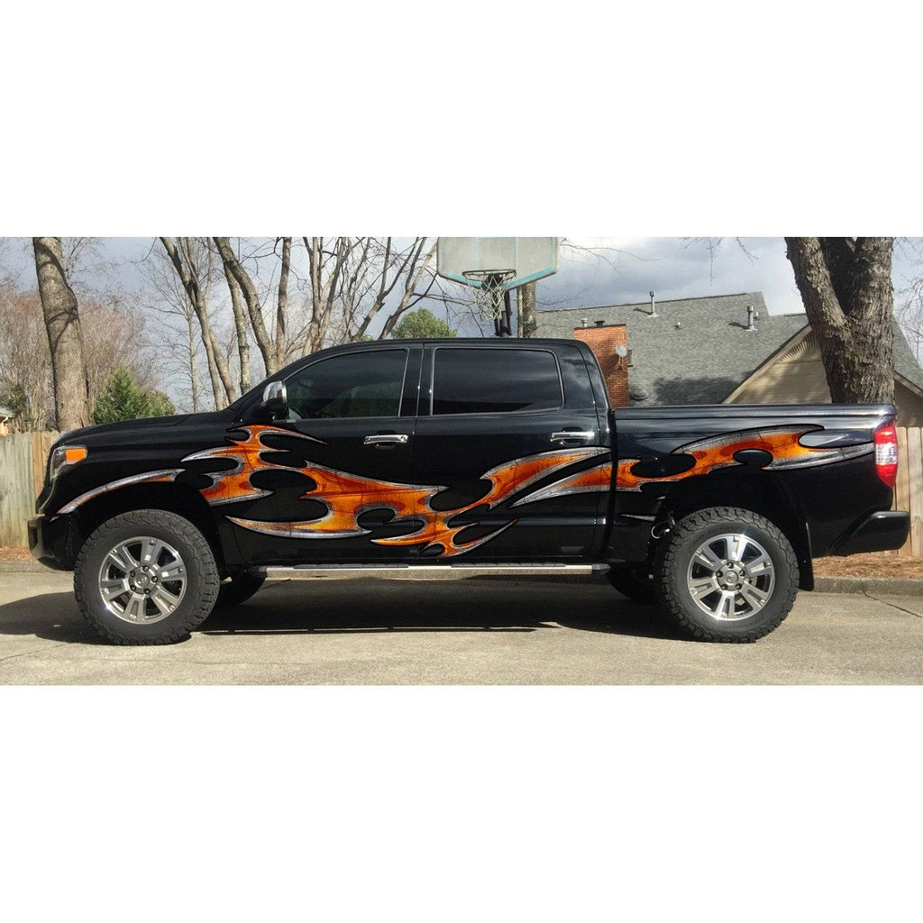 Tribal Truck Wrap, Tribal Truck Graphics, Tribal Truck Side Full Color Vinyl Sticker, Tribal Truck Vinyl Side Graphics, Tribal Car Sticker