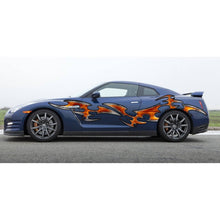 Load image into Gallery viewer, Tribal Car Wrap, Tribal Car Decal, 3D Tribal Car Sticker, 3D Tribal Car Graphics, 3D Tribal Racing Stripes Vinyl Decal