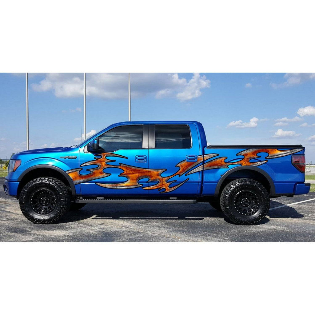 Tribal Truck Wrap, Tribal Truck Graphics, Tribal Truck Side Full Color Vinyl Sticker, Tribal Truck Vinyl Side Graphics, Tribal Car Sticker