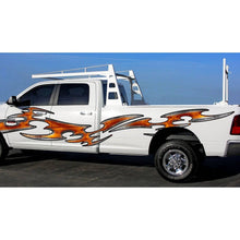 Load image into Gallery viewer, Tribal Truck Wrap, Tribal Truck Graphics, Tribal Truck Side Full Color Vinyl Sticker, Tribal Truck Vinyl Side Graphics, Tribal Car Sticker