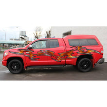 Load image into Gallery viewer, Tribal Truck Wrap, Tribal Truck Graphics, Tribal Truck Side Full Color Vinyl Sticker, Tribal Truck Vinyl Side Graphics, Tribal Car Sticker