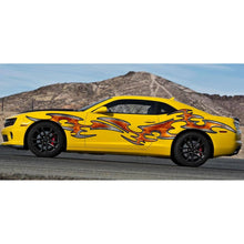Load image into Gallery viewer, Tribal Car Wrap, Tribal Car Decal, 3D Tribal Car Sticker, 3D Tribal Car Graphics, 3D Tribal Racing Stripes Vinyl Decal