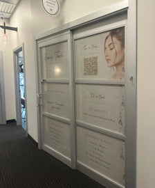 Custom Perforated Window Graphics | One Way Vision Storefront Film