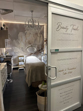 Load image into Gallery viewer, Storefront &amp; Interior Business Branding Package | Perforated Window Film + Custom Wallpaper