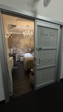 Load image into Gallery viewer, Storefront &amp; Interior Business Branding Package | Perforated Window Film + Custom Wallpaper