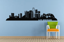 Load image into Gallery viewer, Hollywood Sign Word California Hills La Los Angeles Ca Mountains Skyline City View Wall Decal Vinyl Sticker Mural Room Decor L1684