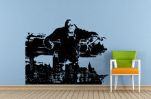 Load image into Gallery viewer, King Giant Big Gorilla Monkey Animal City Skyscrapers Movie Scene Wall Decal Vinyl Sticker Mural Room Decor L1686