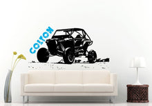 Load image into Gallery viewer, Big Atv 4 Four Wheel Drive Quad Custom Personalized Name Window Wall Decal Vinyl Sticker Mural Room Decor L1748