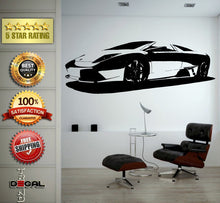 Load image into Gallery viewer, Sports Exotic Racing New Old School Muscle Car Vehicle Wall Vinyl Sticker Mural Room Decor L1831