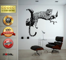 Load image into Gallery viewer, Cheetah Predator Jungle Cat Animal Wall Decal Vinyl Sticker Mural Room Decor L1774