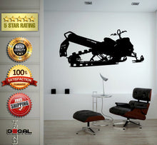 Load image into Gallery viewer, Ski Snowmobile Wall Vinyl Sticker Mural Room Decor L1781