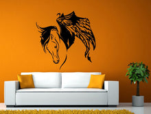 Load image into Gallery viewer, Pegasus Flying Horse Ancient God Mythology Wall or Window Sticker Decal Vinyl Fathead Mural Decor L1953