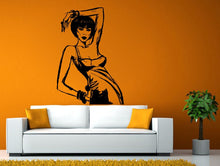 Load image into Gallery viewer, Pinup Girl Model Fashion Wall or Window Sticker Decal Vinyl Fathead Mural Decor L1967