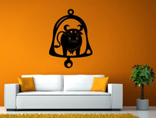 Load image into Gallery viewer, Cow Bell Inside Country Animal Wall or Window Sticker Decal Vinyl Fathead Mural Decor L1980