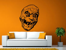 Load image into Gallery viewer, Mummy Zombie Face Head Dead Scary Wall or Window Sticker Decal Vinyl Fathead Mural Decor L1983