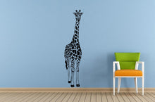 Load image into Gallery viewer, Long Neck Animal Giraffe Safari Savannah Africa Jungle Wall Decal Vinyl Sticker Mural Room Decor L1837