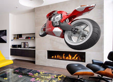Load image into Gallery viewer, Bike Full Color Decal, Chopper Full color sticker, Crotch Rocket wall art cn 008