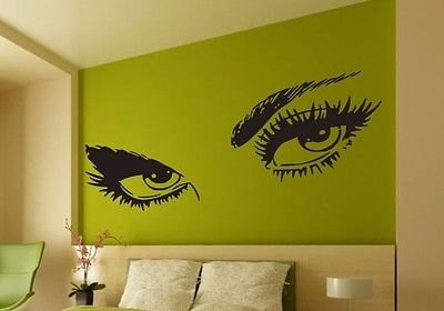 Audrey Hepburn Beautiful Eyes Removable Wall Art Decal Sticker Decor no 002
