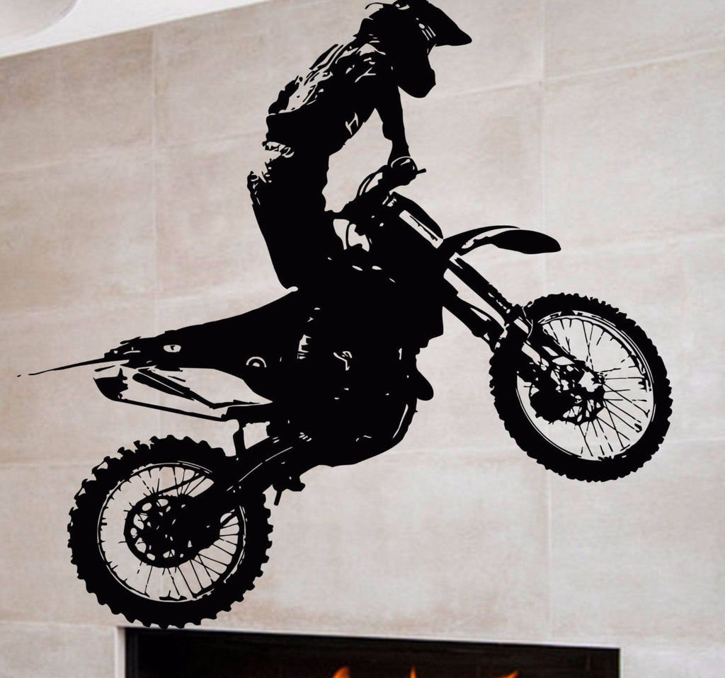 Motocross decal, motocross sticker, dirt bike decal, dirt bike sticker no 006