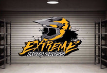 Load image into Gallery viewer, Motocross Helmet Full Color Decal, Extreme Full color sticker, wall art cn 33