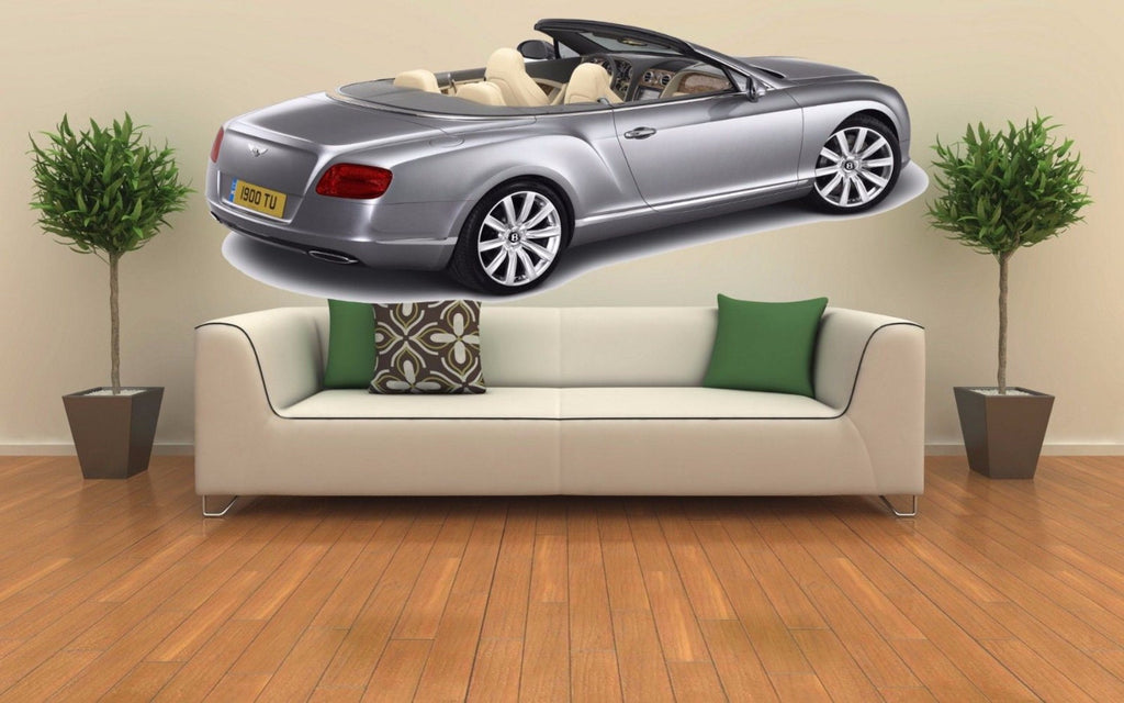 Convertible Car Full Color Decal, Sport Car Full color sticker, wall art cn 045