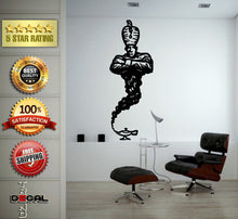 Load image into Gallery viewer, Magic Genie Lamp Three Wishes Wall Window Sticker Decal Vinyl Silhouette Decor L1879