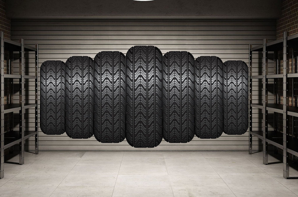 Tires Full Color Decal, Dealership Full color sticker, wall art, cn 089