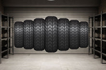 Load image into Gallery viewer, Tires Full Color Decal, Dealership Full color sticker, wall art, cn 089