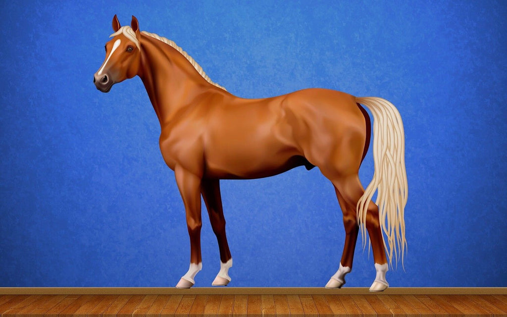 Horse Full Color Decal, Mustang Full color sticker, wall art, wall decor cn 109