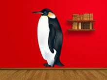 Load image into Gallery viewer, Penguin Full Color Decal, Penguin Full color sticker, wall art, cn 119