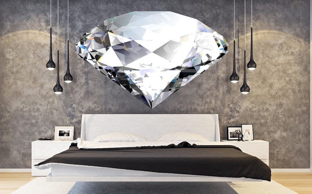 Diamond Full Color Decal, Diamond Full color sticker, Diamond wall art cn 171