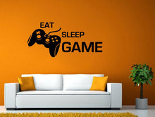 Load image into Gallery viewer, Video Game Controller Joystick Gamer Gaming We Love Gaming Let's Play Tv Wall or Window Sticker Decal Vinyl Fathead Mural Decor L2032
