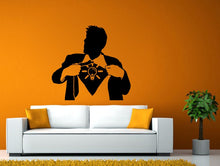 Load image into Gallery viewer, Idea Man Guy Word Bulb Light Bulb Wall or Window Sticker Decal Vinyl Fathead Mural Decor L1938