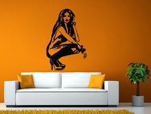 Load image into Gallery viewer, Pinup Girl Model Fashion Wall or Window Sticker Decal Vinyl Fathead Mural Decor L1966