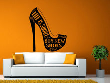 Load image into Gallery viewer, High Heel Decal | High Heel Art | High Heel | Fashion Vinyl Decal | Style Vinyl Decal | Fashion Decal | Shoe Decal | Shoe Vinyl | L1968