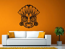 Load image into Gallery viewer, Ancient Aztek Mask Ceremony Tradition Wall or Window Sticker Decal Vinyl Fathead Mural Decor L1986