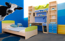 Load image into Gallery viewer, Cow Full Color Decal, Cow Full color sticker, Cow wall art cn 004