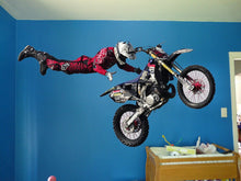 Load image into Gallery viewer, Motocross Full Color Decal, Bike Full color sticker, Motocross wall art cn 006