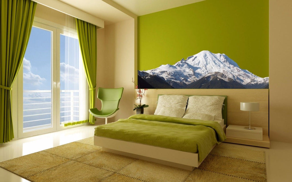 Mountains Full Color Decal, Mountains Full color sticker, wall art cn 046