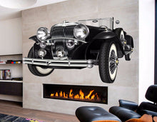 Load image into Gallery viewer, Retro Car Full Color Decal, Antique Hot Rod Full color sticker, wall art, cn 094