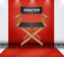 Load image into Gallery viewer, Director Chair Full Color Decal, Director Full color sticker, wall art, cn 095