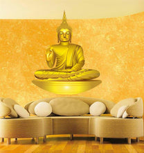 Load image into Gallery viewer, Buddha Full Color Decal, Yoga OM Full color sticker, wall art, cn 093