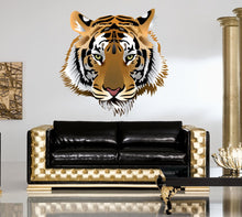 Load image into Gallery viewer, Tiger Head Full Color Decal, Tiger Head Full color sticker, wall art cn 113