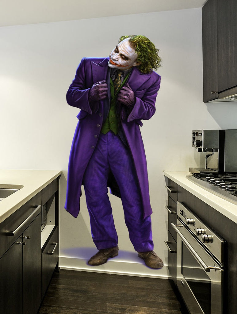 Joker Full Color Decal, Joker Full Color Sticker, Joker wall art cn 156